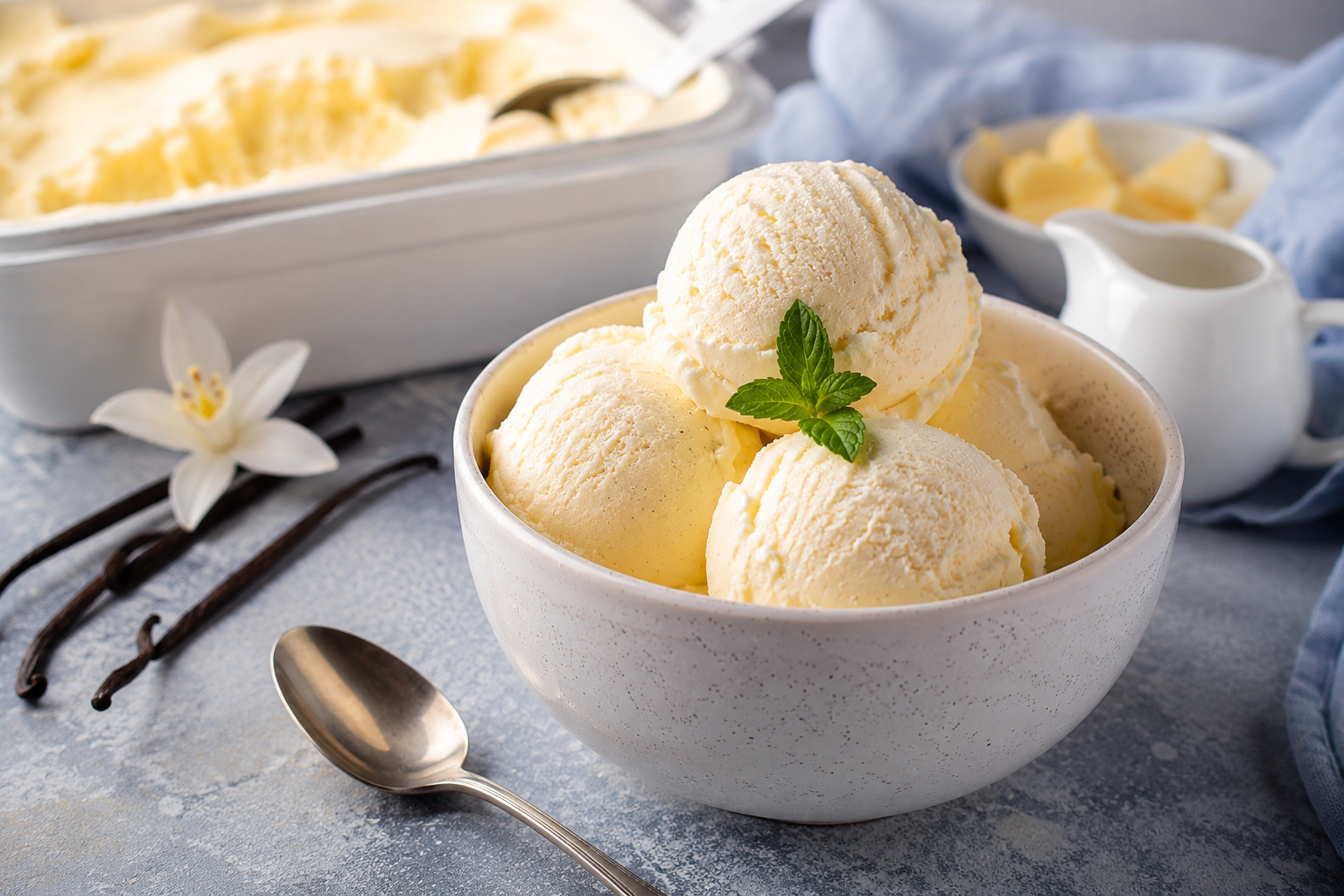 Vanilla Ice Cream – Easy Pakistani Style (Creamy Homemade Recipe)